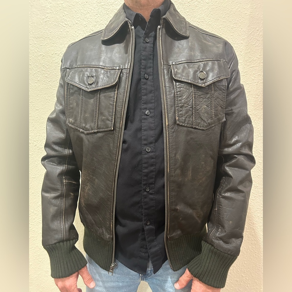American Rag leather jacket